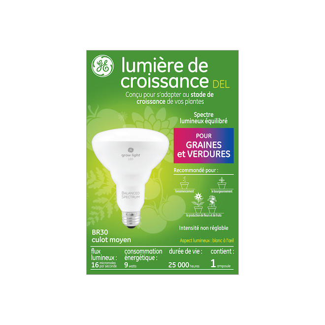Lunartec Dispositifs d'éclairage de croissance - LED éclairage des plantes:  Lampe à plantes LED avec 48 LED, 50, e27 (LED les lampes pour plante)