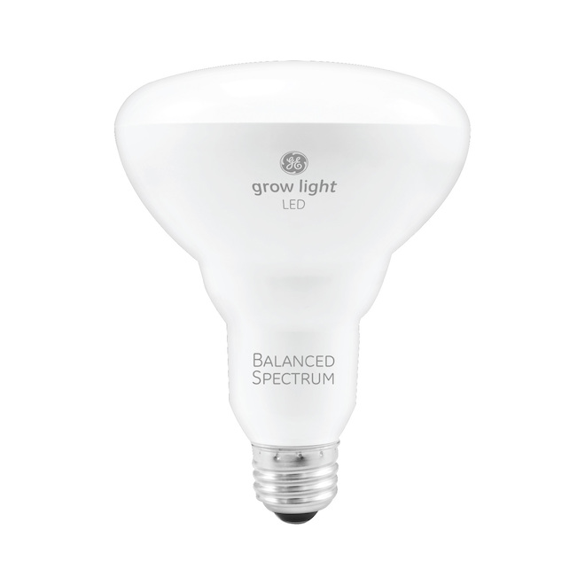 GE Grow Light 9W Balanced Spectrum LED BR30 Light Bulb (1-Pack)