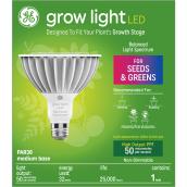 GE Grow Light 32W Balanced Spectrum LED PAR38 Light Bulb (1-Pack)