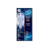 GE Reveal HD+ Colour-Enhancing 150W Incandescent General Purpose Medium Base A21 Light Bulb (1-Pack)