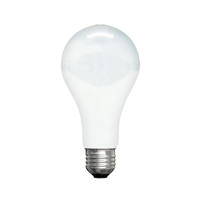 Ampoule incandescente givrée blanc doux A21 de 150W par GE