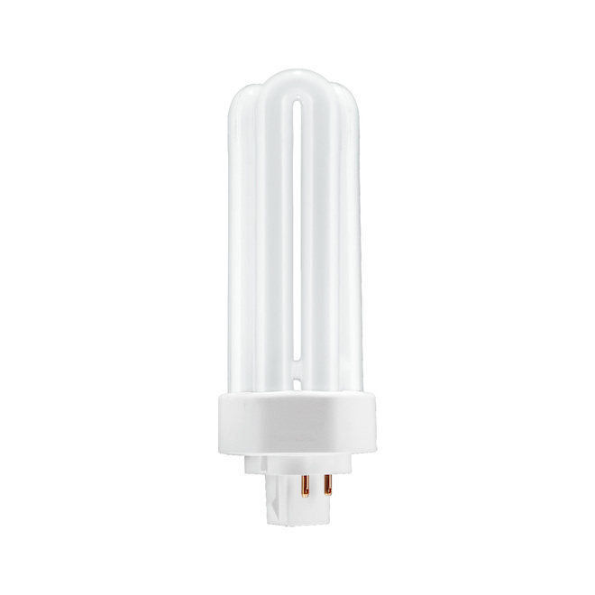 Ampoule F32TX enfichable CFL GX24q-3 de 5,6 po et de 32 W par GE, blanc brillant,