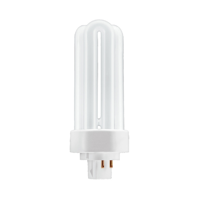 Ampoule F26TX enfichable fluorescente de GE, base GX24q-3, à éclairage blanc froid, 26 W, 5,2 po