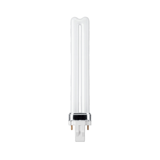 GE Cool White 13 W Plug-in CFL GX23 Base 7-in F13BX Light Bulb (1-Pack)
