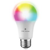 GE Cync Direct Connect Smart LED Bulb - Full Colour - 9.5 W Type A19 - 2700 K