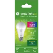 GE Grow 9-Watt 4.21-in A19 Cool White Grow LED Light (1-Pack)