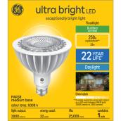 GE Ultra Bright 250-Watt EQ LED PAR38 Daylight Dimmable Light Bulb (1-Pack)