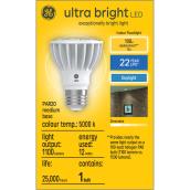 GE Ultra Bright 100-Watt EQ LED PAR20 Daylight Dimmable Flood Light Bulb (1-Pack)