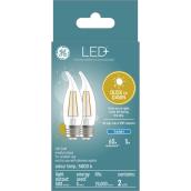 GE LED+ 60-Watt EQ CAM Daylight Dimmable LED Light Bulb (2-Pack)