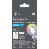 GE Cync 60-Watt EQ G25 Multicolour Dimmable LED Light Bulb (1-Pack)