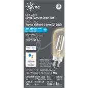 GE Cync 60-Watt EQ ST19 Soft White Dimmable LED Light Bulb (1-Pack)