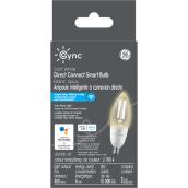 GE Cync 60-Watt EQ CAC Soft White Dimmable LED Light Bulb (1-Pack)