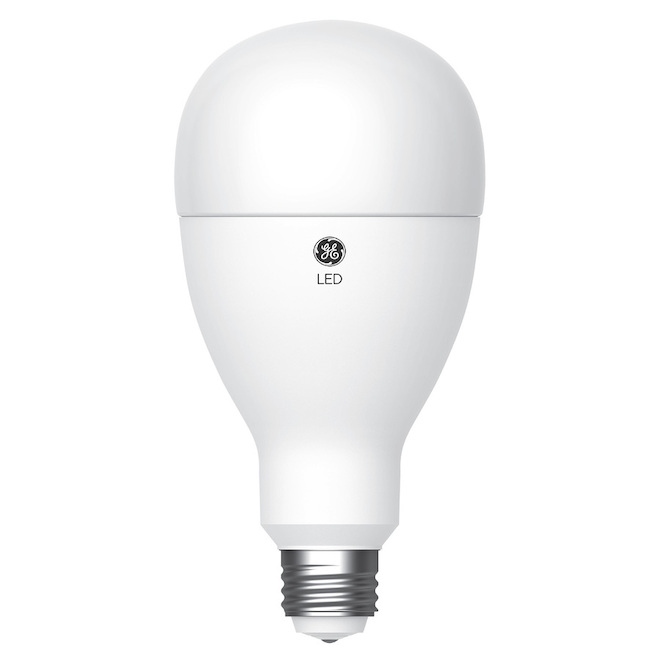 Ampoule DEL à intensité variable GE Ultra Bright de 250 watts EQ, A23, blanc doux (1/pqt)