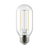 Ampoule DEL blanc opale 40W T14 GE Lighting à culot moyen, paquet de 2