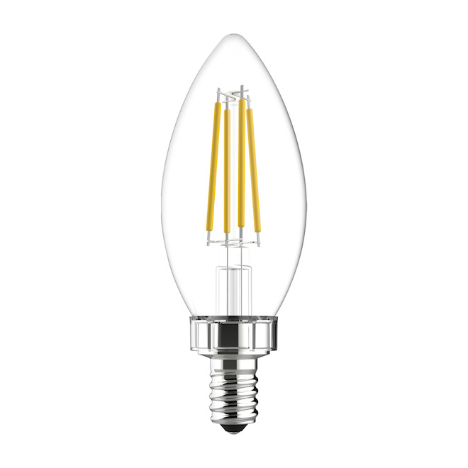 Ampoule DEL de jour pointue 60W GE Lighting, paquet de 3