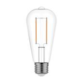 Ampoule DEL Relax ST19 60W EQ blanc doux par GE Lighting, 4/pqt