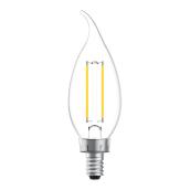 GE Classic 40W EQ Candelabra Base Clear LED Light Bulb - 6-Pack