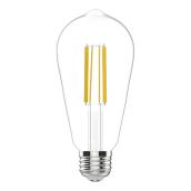 GE Ultra Bright 100W EQ ST19 Medium Base Decorative LED Light Bulb - Soft White - 1-Pack