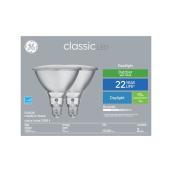 GE Lighting Classic PAR38 90-W Daylight Medium-Base LED Outdoor Floodlight Bulbs - 2/Pk
