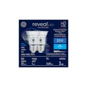 GE HD Light Reveal LED Light Bulb 60 W for Dimmable Indoor Floodlight - Pack of 2