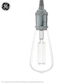 GE HD Light Pearl Decorative LED Light Bulb with Filament 60 W - Soft White - Pack of 2