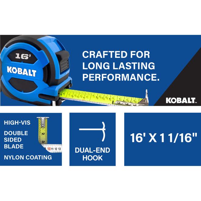 Kobalt 16-ft Self-Locking Measuring Tape KB53416 | RONA