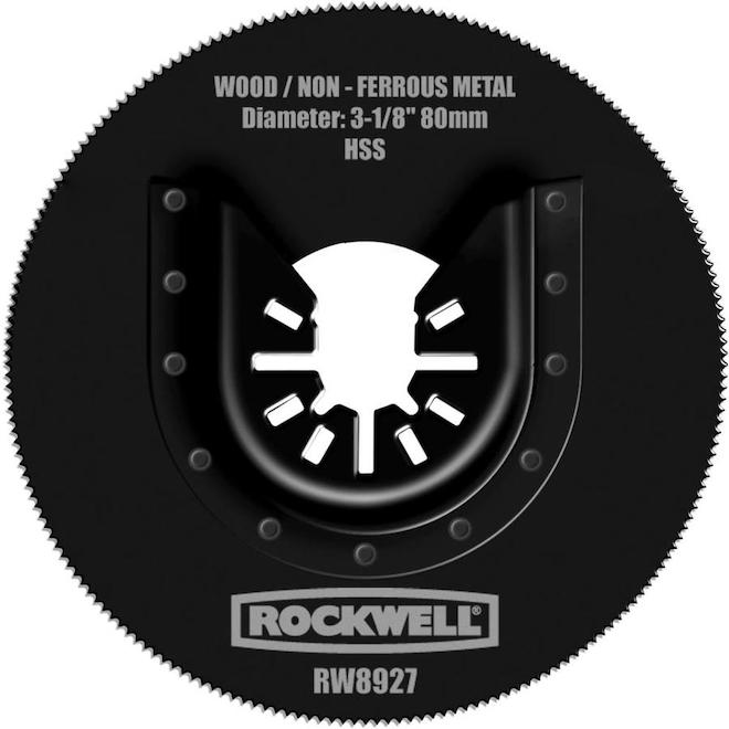 ROCKWELL 3 1/8-in Wood/Metal Saw Blade