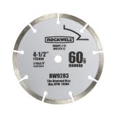 ROCKWELL 9-Tooth 4-1/2-in ContinuousTooth Diamond  Circular Saw Blade