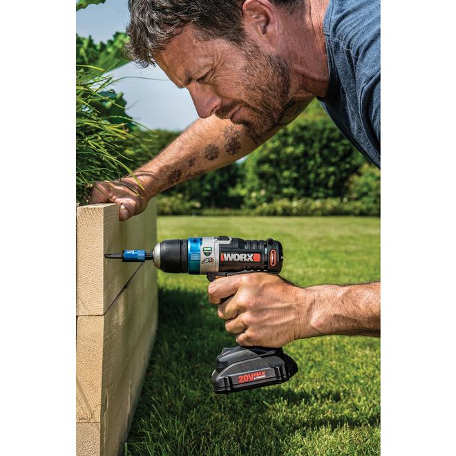 Ai Drill Worx Wx178 WORX 20-Volt Max 3/8-in Variable Speed