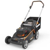 Tondeuse à gazon poussée sans fil sans balais WORX Nitro 40 V 21 po 5 Ah