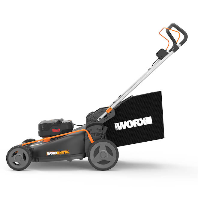 WORX Nitro Brushless Cordless 40 V 5. Ah 21-in Push Lawn Mower