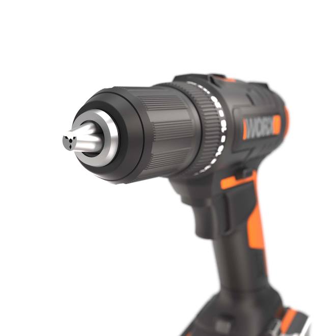 Worx Cordless Drill Driver 20V Power Share 1/2-in with Battery