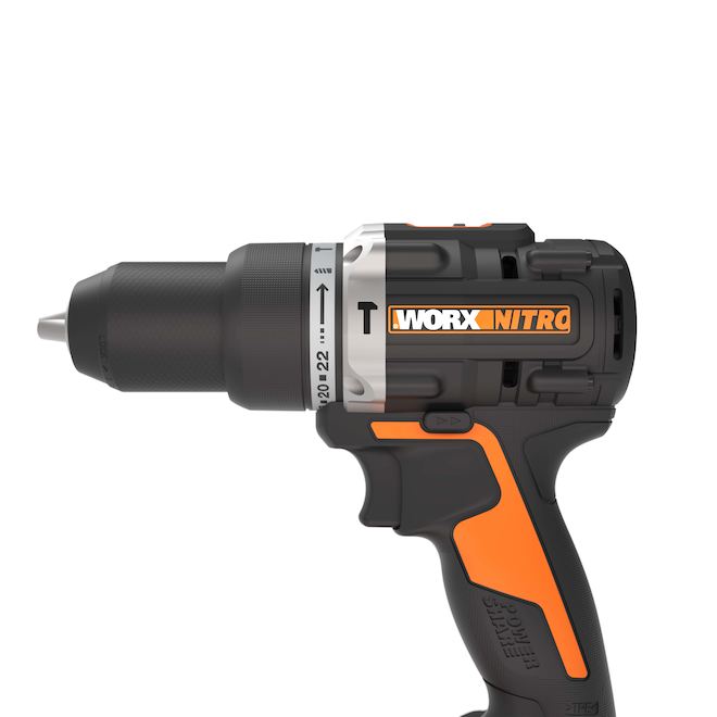 Worx Cordless Hammer Drill 1/2-in 20V with 2.0Ah Battery