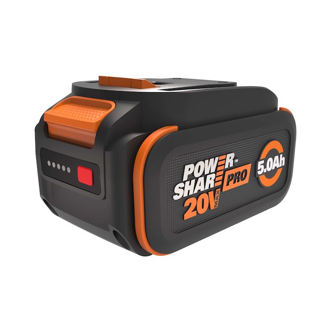 Worx 5.0Ah Battery Power Share Pro 20V Max