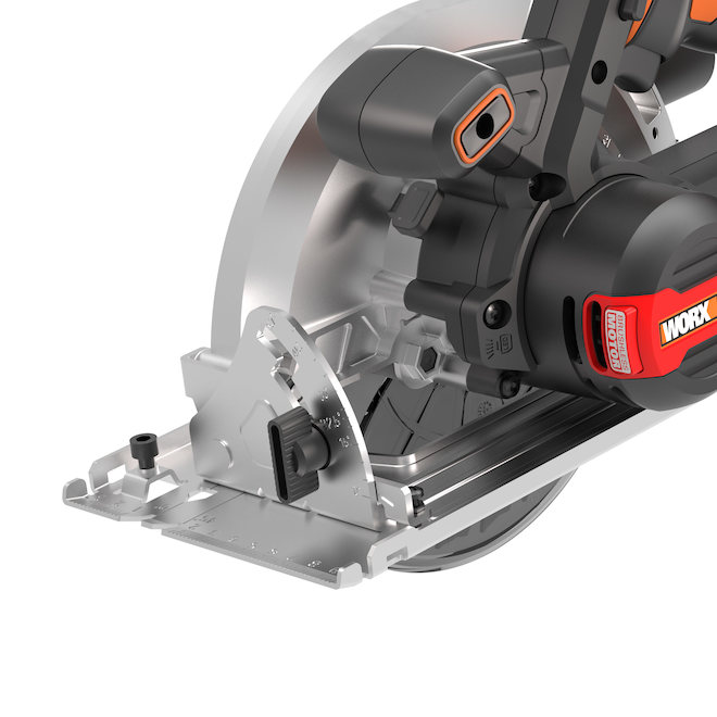 Worx Nitro Cordless Circular Saw 20V Power Share 7.25-in.