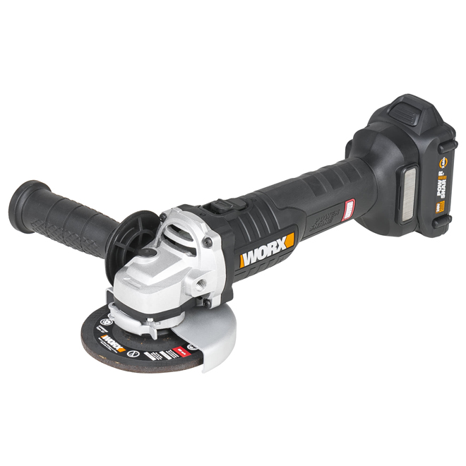 Worx Nitro 4.5-in Cordless Angle Grinder Power Share 20V - Bare Tool Only