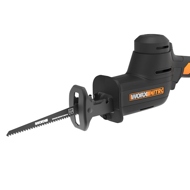 Worx Nitro Compact Cordless Reciprocating Saw Power Share 20V