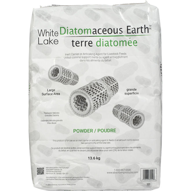 white lake earth terre de diatomee sac de 30 lb h010 rona