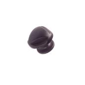 Bouton en métal anthracite
