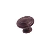 Richelieu Metal Knob with Oil-Rubbed Bronze Finish