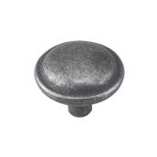 Richelieu Traditional Metal Knob - Grey