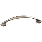 Richelieu Urban Metal Arch Pull - Contemporary - Brushed Nickel - 15/32-in W x 4 7/8-in L x 1 3/32-in Projection