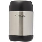 Isolated Food Jar - Stainless Steel - 500 mL - Black