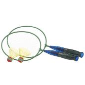 Ensemble de smash-minton, 2 raquettes, 2 volants et 1 sac