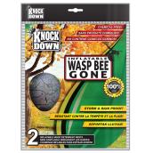 Nids de guêpes artificiels gonflables Wasp Bee Gone, pqt 2