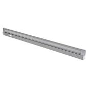 Bazz Plug-in Under-Cabinet Light Bar - LED - 17.5-in - Silver