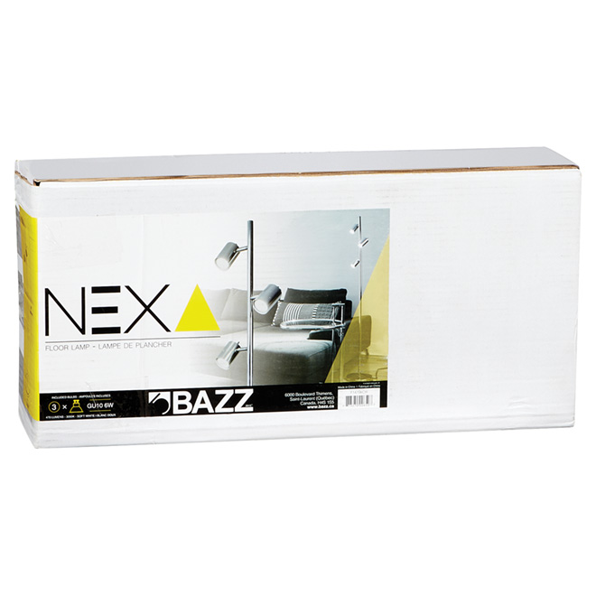 Floor Lamp 57" - Nexa - Chrome