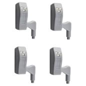 LED Battery-Operated Under-Cabinet Lights - 4 Pack - Grey
