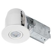 Luminaire encastré orientable, Studio, DEL 7W, blanc mat
