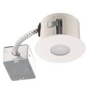 Luminaire encastré fini chrome brossé Flex4 de Bazz, bras flexible, blanc, DEL 7 W équivalent à une lampe halogène 60 W